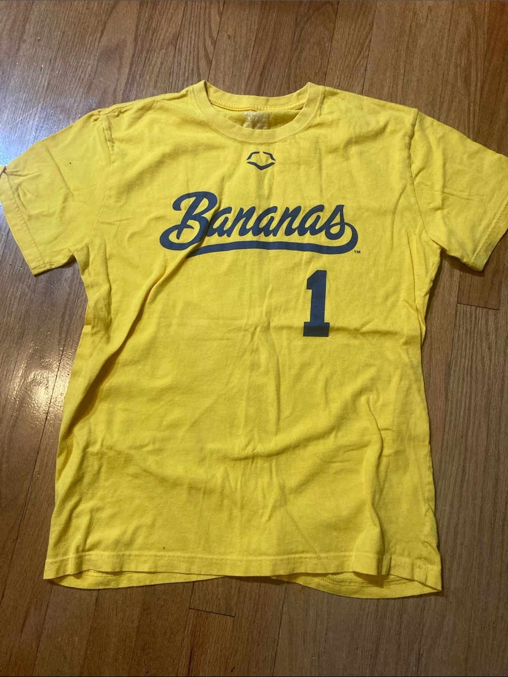 Savannah Bananas  Short Sleeve jersey Tee - Yellow size L